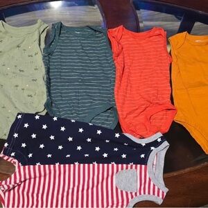 Colorful Baby Onesies Set